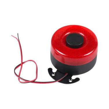 Imagem de Sirene De Alerta Universal Para Carro 12-24V Com Som De 105dB E Luz Pa