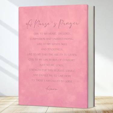 Imagem de Caderno de enfermagem para mulheres, diário de oração de enfermeiras, presentes de agradecimento para assistentes de enfermagem RN