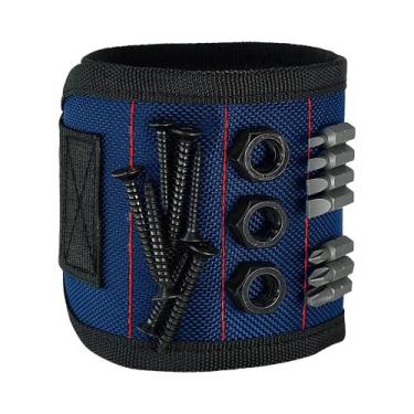 Imagem de Pulseira Magnética Forte 10 Peças Acessórios Para Ferramentas Para Par