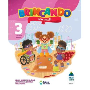 Imagem de Livro - Brincando com Inglês - Educação Infantil 3