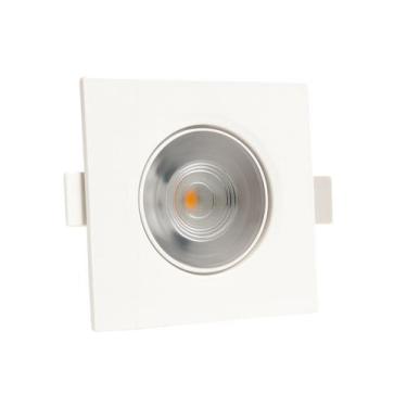 Imagem de Spot Embutir Led Quadrado Direcionável 5W 4000K Bivolt - Design Sofist
