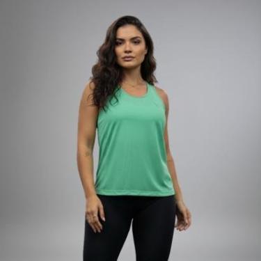 Imagem de Camiseta Regata Feminina Dry Blusas Treino Academia-Feminino