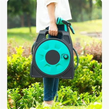 Imagem de HHHJQFAAT Pistola de água para irrigação de jardim, aspersor, dispositivo de irrigação de jardim, irrigação automática de vegetais, casa, quintal, chuveiro (cor: A, tamanho: 25 m) (A 20 m)