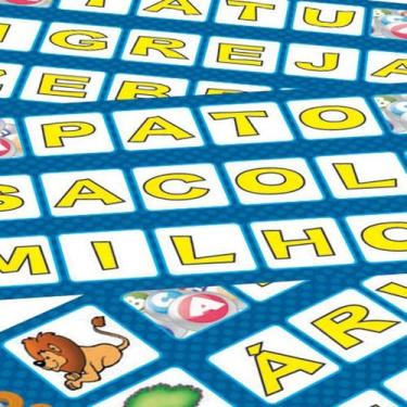 Imagem de Alfabingo - Bingo de Letras e Figuras - Algazarra