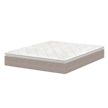 Imagem de Colchão King 193cm Espuma D33 Pillow Top Premier Umaflex, Bege
