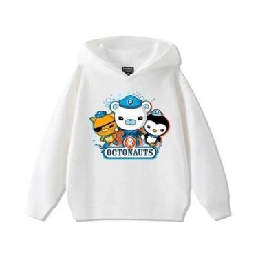 Imagem de Moletom Com Capuz Estampado Para Meninos E Meninas, Moletom Infantil D