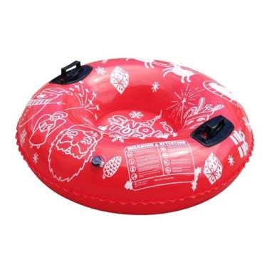 Imagem de Tubos De Neve | Material Inflável De Inverno Para Deslizar,Tobogãs com Alça para Deslizar na Neve | Para Família Adultos Crianças Principiantes Quintal Montanha Parque