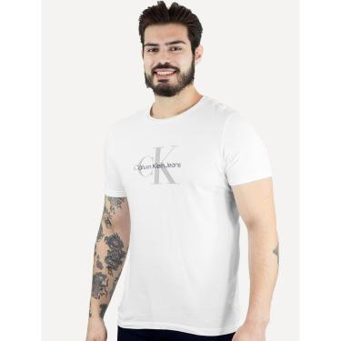 Imagem de Camiseta Masculina Reissue Calvin Klein Jeans Branca-Masculino