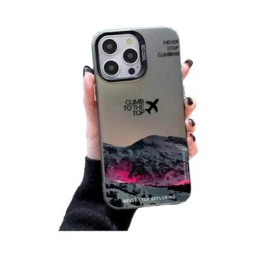 Imagem de Capa De Telefone Com Paisagem De Neve Ao Pôr Do Sol Para Xiaomi 11 Lit