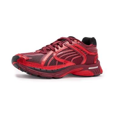 Imagem de Puma Tênis feminino Skyjet Layers, Team Regal Red/for All Time Red/PUMA Black, 39