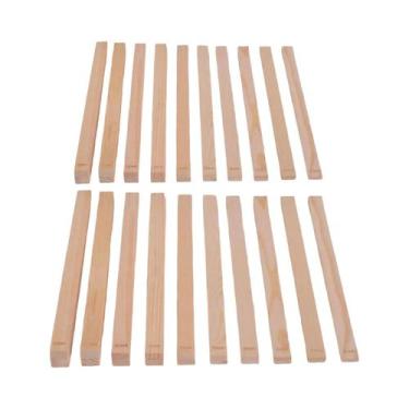 Imagem de Conjunto De 20 Peças: Rolo De Massa De Cerâmica Com Guia De Madeira Só