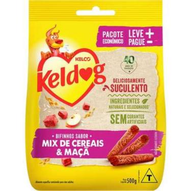 Imagem de Bifinho Keldog para Cães Sabor Mix de Cereais e Maçã - 500 g