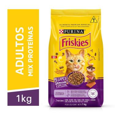Imagem de Ração FRISKIES gatos adultos Megamix 1kg