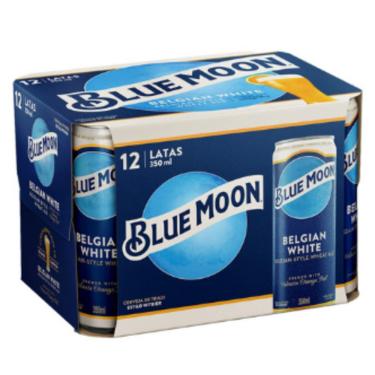 Imagem de Cerveja Lata 350ml 12un Blue Moon