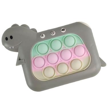 Imagem de Pop It Mini Game Som Luzes Interativo Dinossauro Anti Estresse Relaxante Sensorial Fidget Criança