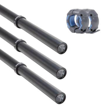 Imagem de Kit com 3 Fat Bar 1,80m Flexbe Fitness