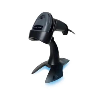 Imagem de Leitor De Codigo De Barras Area Imager Elgin Br520 2d Qr Code Usb Preto Com Pedestal