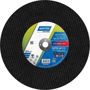 Imagem de Disco De Corte, 300 Mm X 3,2 Mm X 19,05 Mm, Ar 312 Norton Ostenvonder