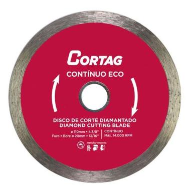 Imagem de Disco Diamantado 4.3-8'' Para Cerâmica, Azulejo, Telha E Tijolo - Cortag