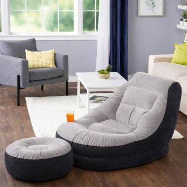 Imagem de Poltrona Dobrável Para Sala Ou Varanda Com Estrutura Resistente - Iba 