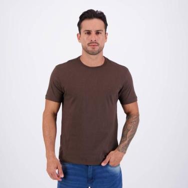 Imagem de Camiseta Aramis Básica Logo Surton Marrom, M
