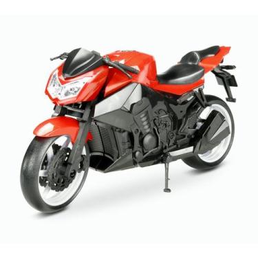 Imagem de Moto Infantil Naked Motorcycle - 26cm - Pneu Borracha - Roma, Vermelho