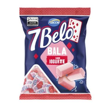 Imagem de Bala Arcor 7 Belo Iogurte 90g
