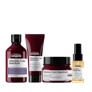 Imagem de Loreal Vitamino Color Spectrum Sh Purple 300ml + Cond 200ml + Masc 250