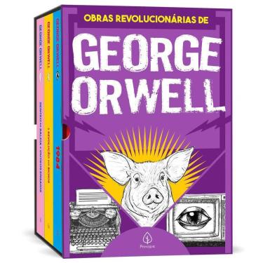Imagem de As Obras Revolucionarias De George Orwell - Box Com 3 Livros