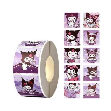 Imagem de Adesivos Hello Kitty 500 Peças Sanrio Cartoon Melody Decalques Fofos P