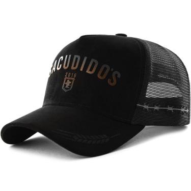 Imagem de Boné Sacudido`s - Fogo - Suede Preto