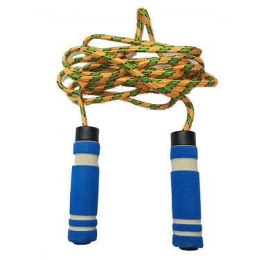 Imagem de Corda De Pular 2,5cm Ginástica Funcional Cross Academia Gym - COR0782,