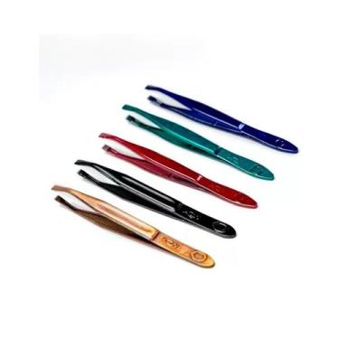 Imagem de Pinça para Sobrancelha Profissional XZN - 9 cm, 0,7 mm Abertura, 0,3 m