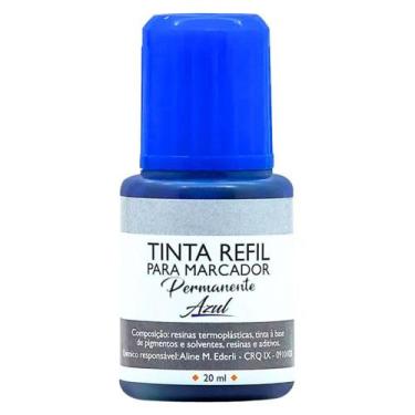 Imagem de Refil de Tinta Para Marcador Permanente Prime Faz até 30 Recargas Seca