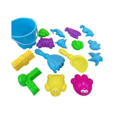 Imagem de Conjunto De Brinquedos De Praia Para Crianças: Pá, Balde, Ampulheta E 