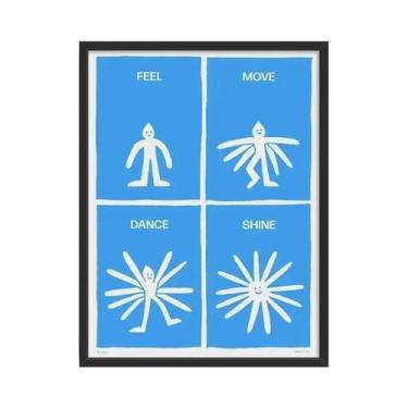 Imagem de Pôster De Impressão Em Tela Abstrata Retrô, Arte Clássica Para Decoraç