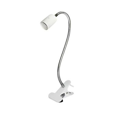 Imagem de Luminária De Mesa Flexível Gooseneck E27 Com Suporte De Clipe Rotativo