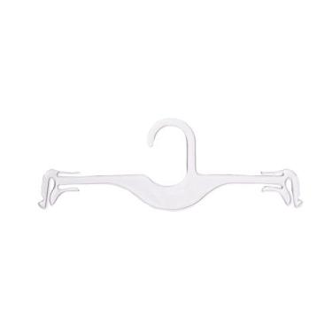 Imagem de 50 Cabide para Roupa Íntima Lingerie Biquíni Cor:Branco - AAZ, Branco
