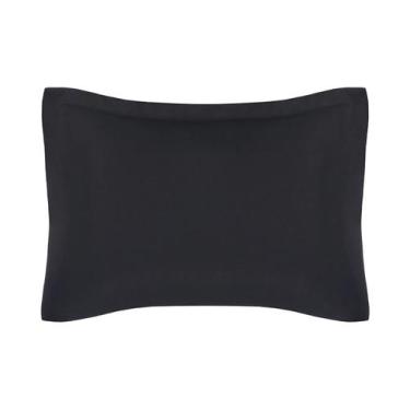 Imagem de Fronha Toque Acetinado Com 3 Abas Altenburg Preto, UN, Preto