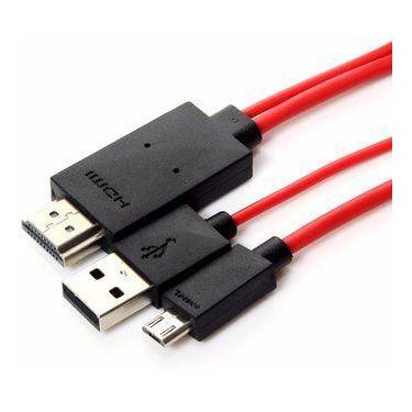 Imagem de Cabo transmissor de imagem HDMI MHL para Samsung Galaxy S3 S4 Não - Om