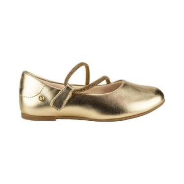 Imagem de Sapatilha Infantil Feminina Bibi Ballerina Dourada - 1153-Feminino