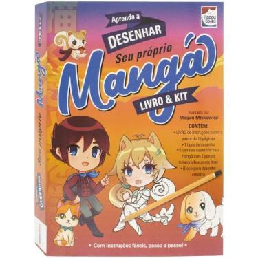 Imagem de Livro - Livro Interativo: Aprenda a Desenhar seu Mangá
