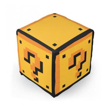 Imagem de Peso de Porta Mario World Cubo Interrogação - Fabrica Geek