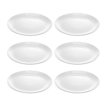 Imagem de Conjunto de Pratos Raso de Jantar Essenza Opaline  25,5 cm - Rojemac P