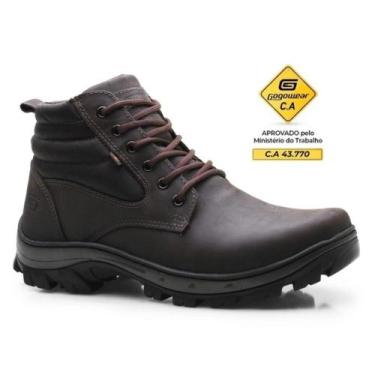 Imagem de Bota Gogowear Masculina Couro Premium  Uso Profissional Com C.A e Ipi,