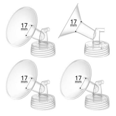 Imagem de Kit de Adaptadores para Extractor de Leche Gotocut 17 mm, 4 Piezas Com