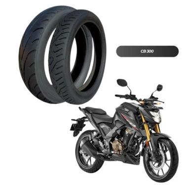 Imagem de Pneus 140/70-17 + 100/80-17 CB 500 Fazer 250 Ninja 250 CBR 250 Twister