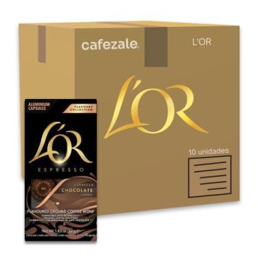 Imagem de Café Cápsulas Lor Nespresso Chocolate Kit com 100 Cápsulas - L'OR