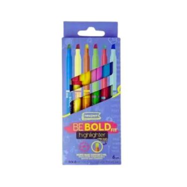 Imagem de Marca-texto be bold fit candy/quartz/ice/mint/bee/lavender cx/06 - new