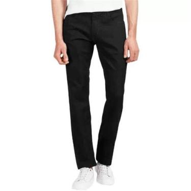 Imagem de Calca Jeans Slim 5Pockets Bigode (PA) Preto Aramis, 46